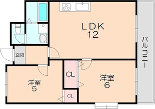 プルミエール豊中の物件間取画像